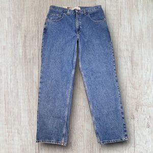 NWT Arizona Men's Jeans Size 36/29 Relaxed Straight Blue Medium Wash